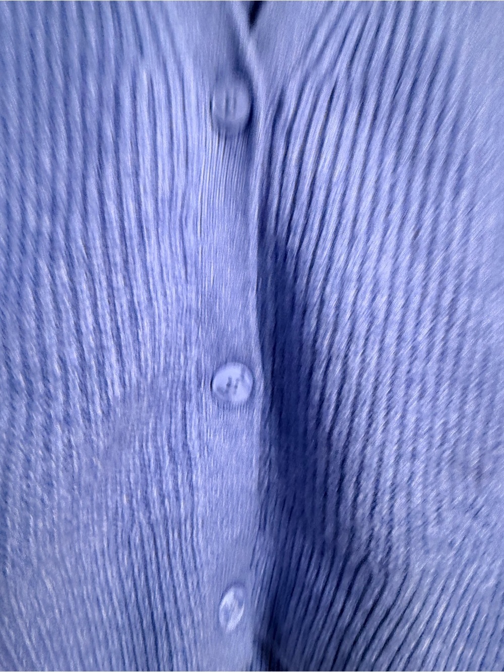 Amazon Essentials Periwinkle Button-Front Ribbed Cardigan NWT - Picture 2 of 6
